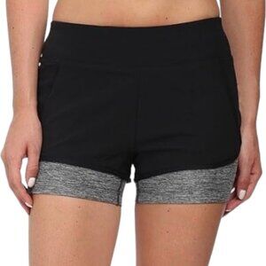 The North Face Dynamix Stretch Running Shorts in Black